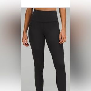 Never worn, black lululemon align legging.
